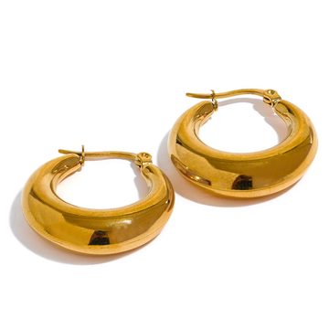 Statement Geometric Hoop Earrings