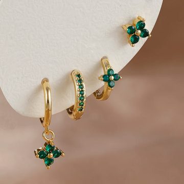 Huggie Hoop Earring Set