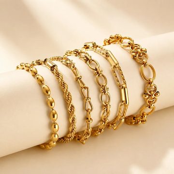 Chunky Link Layering Bracelet