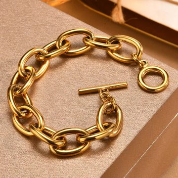 Chunky Toggle Chain Bracelet
